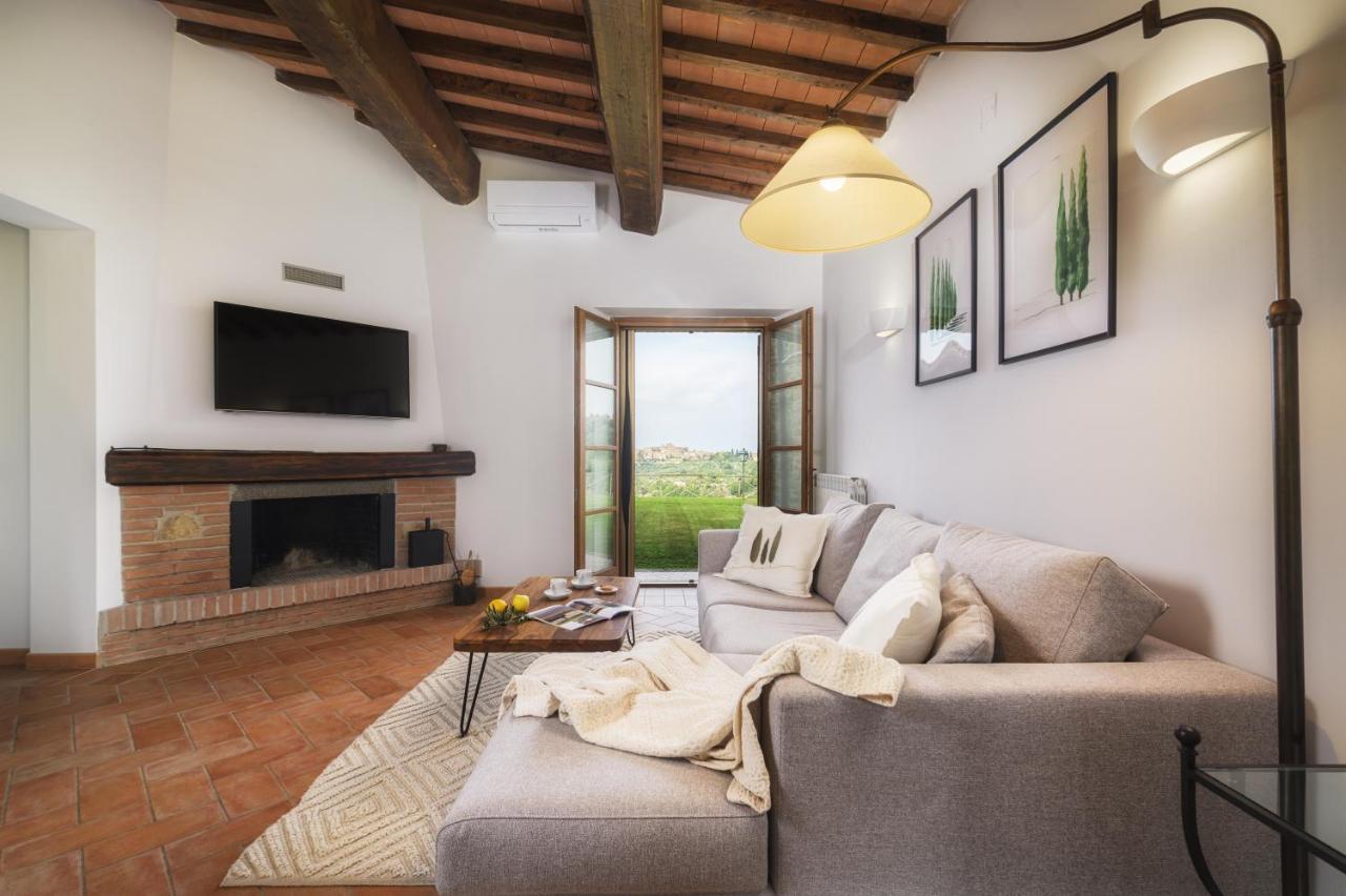 Casa Ora D'Oro - Panoramic Views / Pool / Private Garden Villa Trequanda Exterior foto